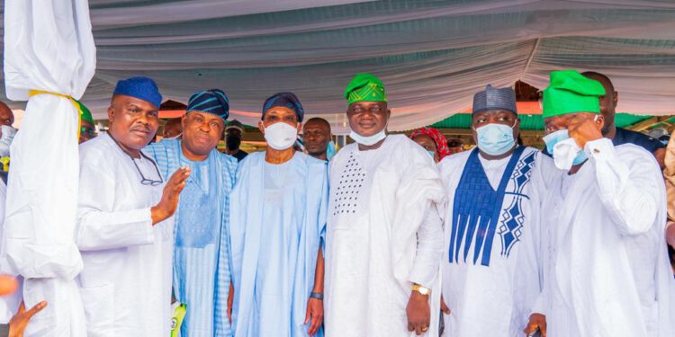 Oyetola To Aregbesola: We’re Proud Of You, You Performed Well As Gov, You’re Doing Well As Minister; Those Calling For Nigeria Break-up Ignorant, Says Aregbe