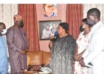 SANWO-OLU VISITS, SYMPATHISES WITH T.B. JOSHUA FAMILY