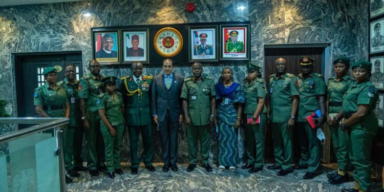 UAE Supports Nigerian Army Women Corps with Humanitarian Items