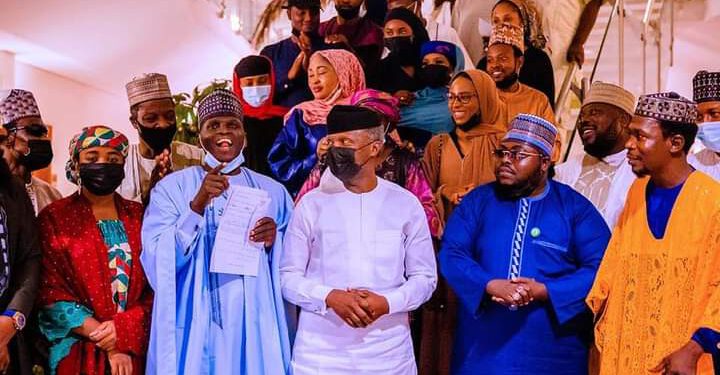 “OSINBAJO & BABA BUHARI, WE HAVE COME WITH THE SONG AGAIN” – KANNYWOOD STARS