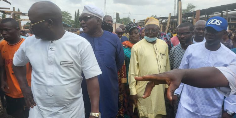 Odo-Eran Plank Market Fire: Odunmbaku Sympathises With Shop Owners