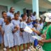 Bike Man Donates Writing Materials to Pupils in Ibadan