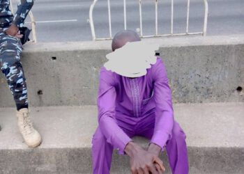 Man  29 Stopped from Jumping  Into  Lagos Lagoon