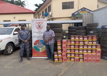 LAGOS SECURITY: LSSTF DELIVER MOTORING SUPPLIES TO RRS