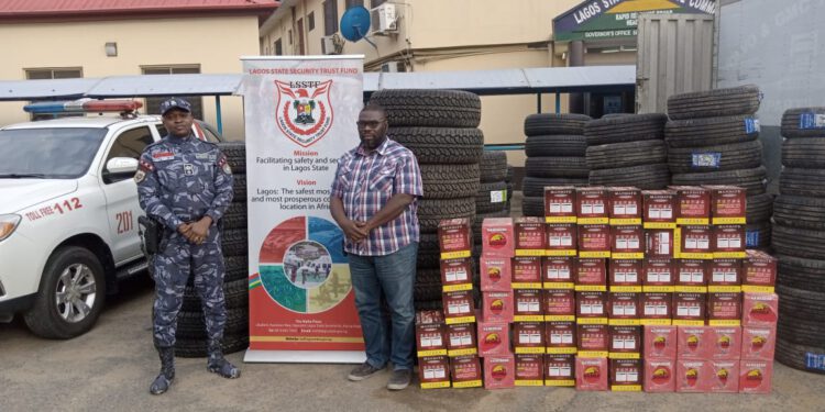 LAGOS SECURITY: LSSTF DELIVER MOTORING SUPPLIES TO RRS