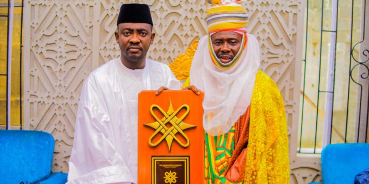 PROFESSOR GWARZO CONFERRED WITH SARKIN BOKO TRADITIONAL TITLE IN LAGOS