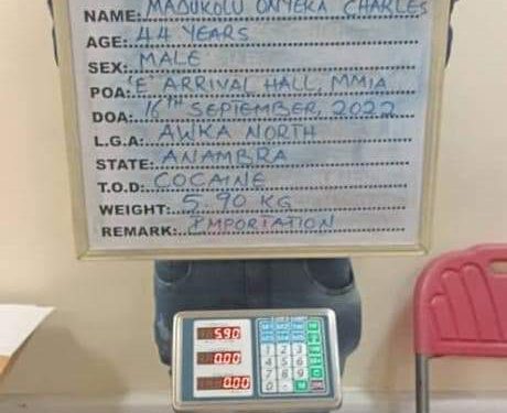 Back from Ethiopian prison, ex-convict arrested with cocaine at airport