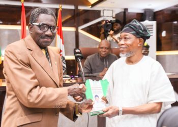 Aregbesola Receives Life Time Achievement Award From NAPTAN