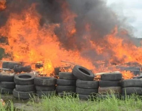 NDLEA sets ablaze 1.8 tons of cocaine as Marwa promises drug cartels tough time