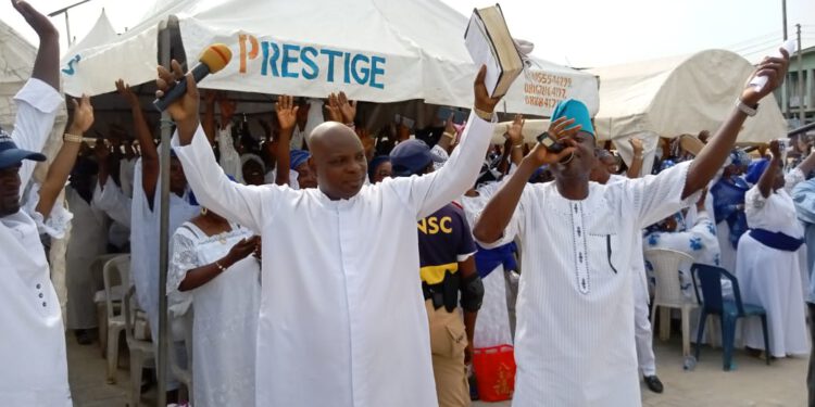 Orelope, top APC chieftains converge for Tinubu, others in Alimosho