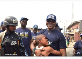 VIOLENCE FREE ELECTIONS: AGEGE MOLEBI FORUM TAKES THE LEAD, CONDUCT PEACE WALK
