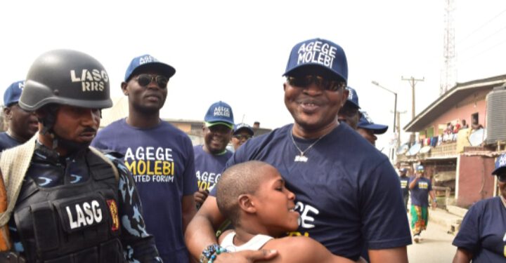 VIOLENCE FREE ELECTIONS: AGEGE MOLEBI FORUM TAKES THE LEAD, CONDUCT PEACE WALK