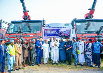 FAAN COMMISSIONS TEN BRAND NEW, HIGH CAPACITY FIREFIGHTING VEHICLES