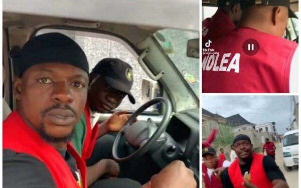 Trending video of ‘NDLEA officers in a minibus’ is an old skit, not real