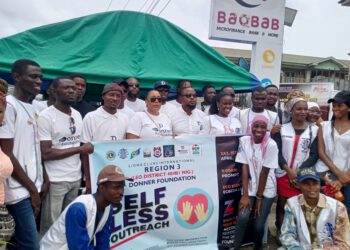 NGO, Lions Club Organizes Medical Outreach, Gives Food Items