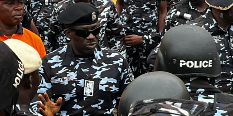 TASKFORCE CHAIRMAN KICK-STARTS NEW ROLE WITH LAGOS TRAFFIC LAW ENFORCEMENT IN OSHODI