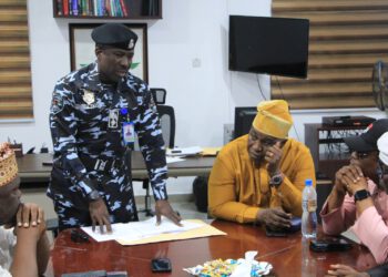 LAHA TEAM ON WORKING VISIT TO LAGOS TASKFORCE: COMMEND NEW LEADERSHIP, PROMISE TO SUPPORT, REVITALISE AGENCY