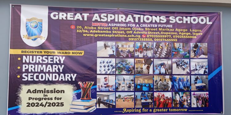 Inspiring Futures: Great Aspirations School Holds Grand Opening Ceremony