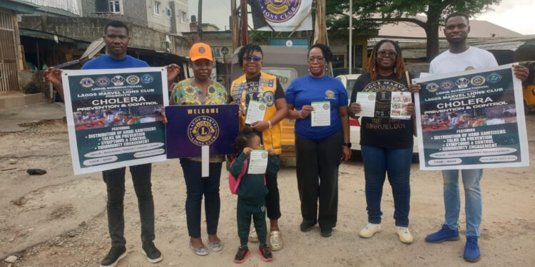 Lions Club Launches Cholera Awareness Campaign, Educates Public On Prevention Strategies