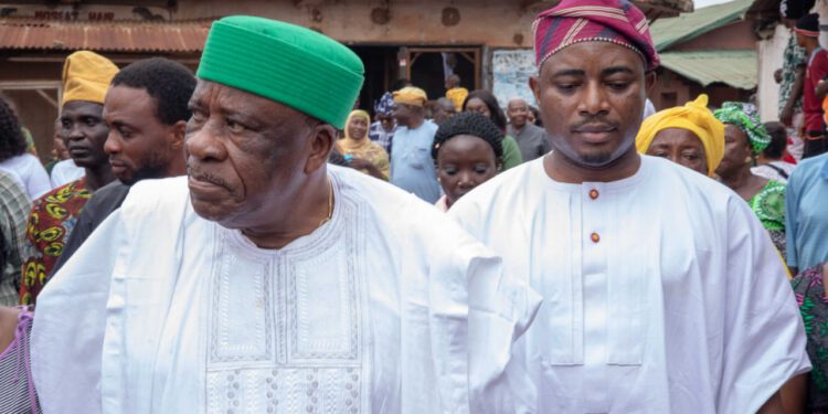 My Dearest Leader and Father, Senator Anthony Adefuye *(The Olugbon of Lagos and The Sobaloju of the Source, Ile-Ife