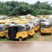 VEHICLES, TRICYCLES SEIZED AS LAGOS STATE TASKFORCE ENFORCES TRAFFIC REGULATIONS IN IYANA-IPAJA