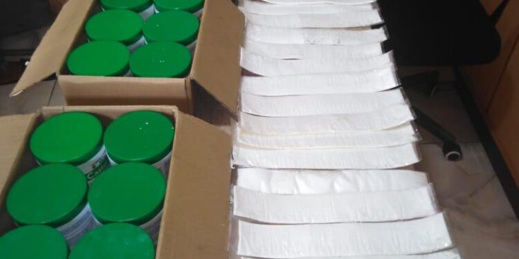 NDLEA intercepts UK, Europe-bound cocaine, opioids in female sanitary pads, hair cream