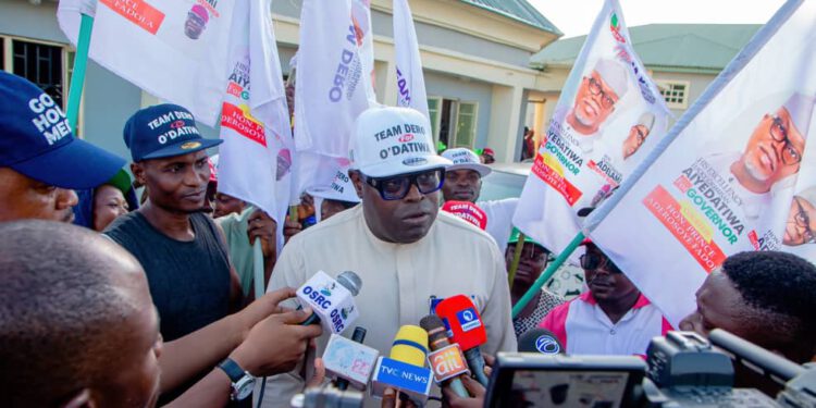 Prince Fadola Assures of Landslide Victory for Aiyedatiwa In Ifedore