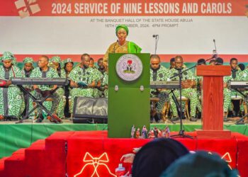 BROTHERLY LOVE EMPHASISED AT 2024 NINE LESSONS AND CAROLS SERVICE IN ASO ROCK