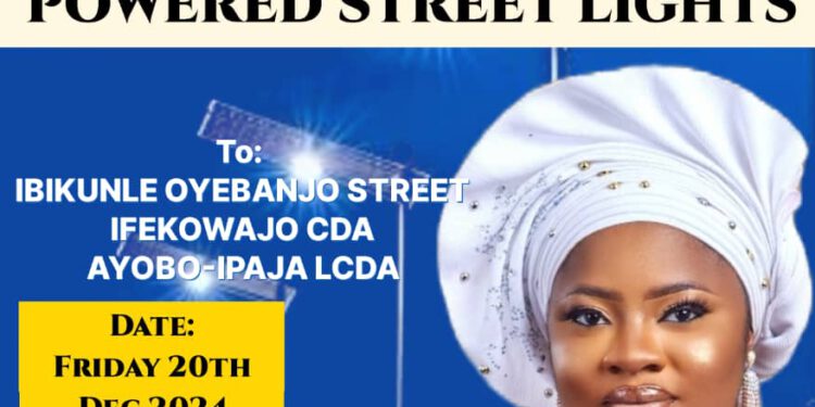 Lighting Up Ayobo-Ipaja: A Step Towards Progress