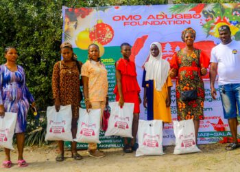 Omo Adugbo Foundation Spreads Joy with Annual Christmas Food Support in Bariga