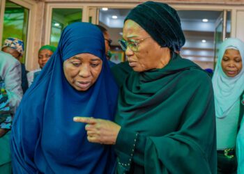 Nigeria’s First Lady Condoles With Jigawa Governor, Wife Over Son’s Death