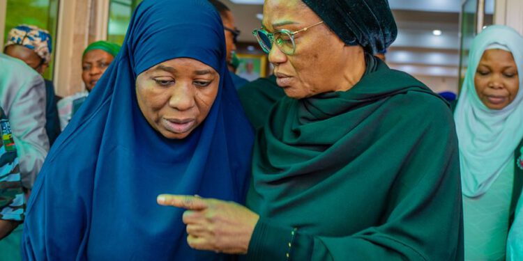 Nigeria’s First Lady Condoles With Jigawa Governor, Wife Over Son’s Death
