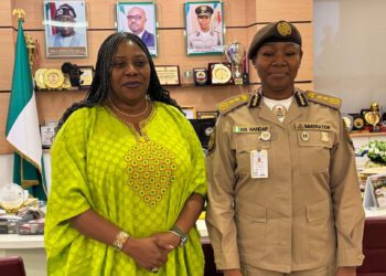 Lagos Tourism Comm, Benson-Awoyinka Visits NIS Boss, Discusses Smooth Immigration Experience