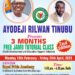 AYODEJI RILWAN TINUBU LAUNCHES 2ND EDITION OF FREE JAMB CLASS FOR LAGOS MAINLAND STUDENTS