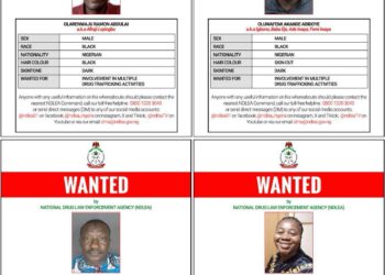 NDLEA declares 4 members of ‘Barryshine’ drug cartel wanted