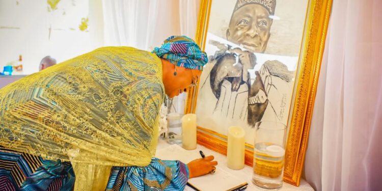 FIRST LADY OLUREMI TINUBU SAYS LATE AFENIFERE CHIEFTAIN PA ADEBANJO WAS A POLITICAL LEADER