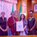 FIRST LADY RECEIVES SPOUSES OF HEADS OF MISSIONS IN NIGERIA