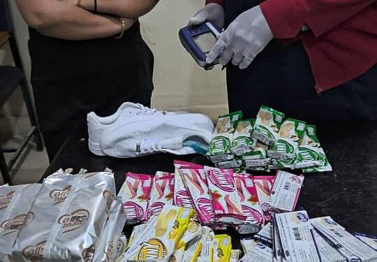 NDLEA intercepts Indian lady with 72 parcels of heroin in chocolate wraps at Kano airport