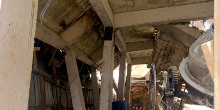 SITUATION REPORT ON THE BUILDING COLLAPSE AT AGARAWU STREET OFF AROLOYA  CENTRAL MOSQUE IDUMOTA BUS STOP