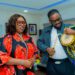 Adekunle Gold Visits Lagos Tourism Commissioner, Toke Benson-Awoyinka