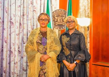 First Lady Praised for  Humanitarian Work as Leadership Newspaper Seeks Partnership