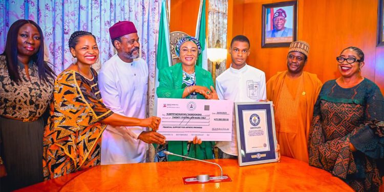 “He is such a gifted boy with a brilliant mind  – First Lady Oluremi Tinubu