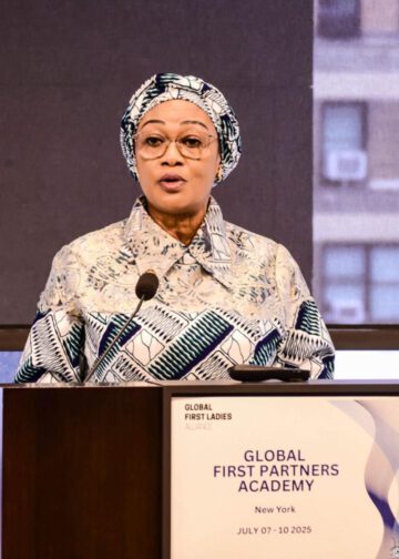 FIRST LADY TINUBU URGES GLOBAL LEADERS TO EMPOWER YOUTH, SHAPE FUTURE AT GLOBAL FIRST PARTNERS ACADEMY