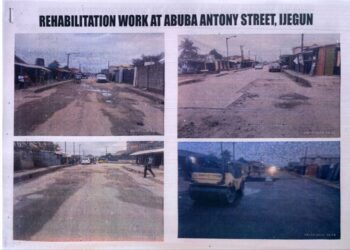 From Shadows to Spotlight: Akinsanya Lights Up Igando-Ikotun With Legacy Projects By Daniel Oluwatobiloba Popoola