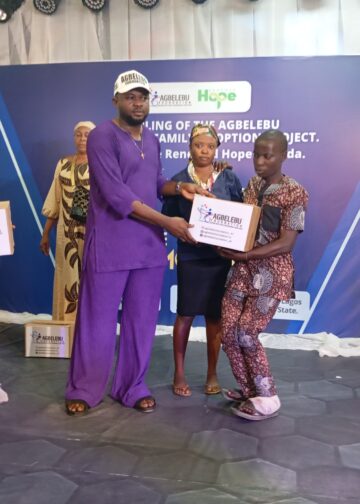 Agbelebu Foundation Launches Ambitious Family Adoption Project, Begins With 500 Households