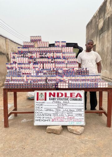 NDLEA nets wanted drug kingpin after 13 years in hiding over cocaine, heroin shipments