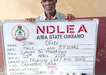 83-year-old, 78-year-old grandpas arrested for drug trafficking in Abia, Ekiti
