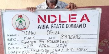 83-year-old, 78-year-old grandpas arrested for drug trafficking in Abia, Ekiti