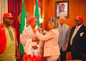 FIRST LADY OLUREMI TINUBU EMPHASISES NEED TO CHANGE YOUTH MINDSET BY PROMOTING THEIR ENGAGEMENT WITH VOLUNTARY ORGANIZATIONS