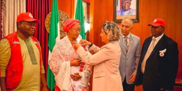 FIRST LADY OLUREMI TINUBU EMPHASISES NEED TO CHANGE YOUTH MINDSET BY PROMOTING THEIR ENGAGEMENT WITH VOLUNTARY ORGANIZATIONS